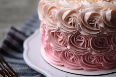 Flower Design Cake