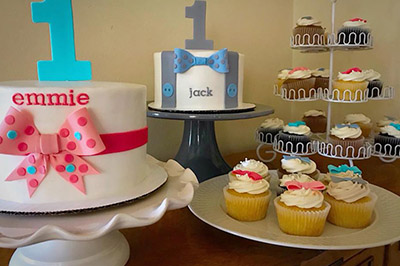 Cake and Cupcakes